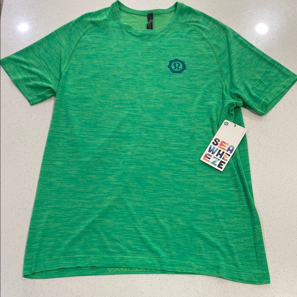 Mens Lululemon Metal Vent Tech Surge Short Sleeve *Seawheeze - NWT